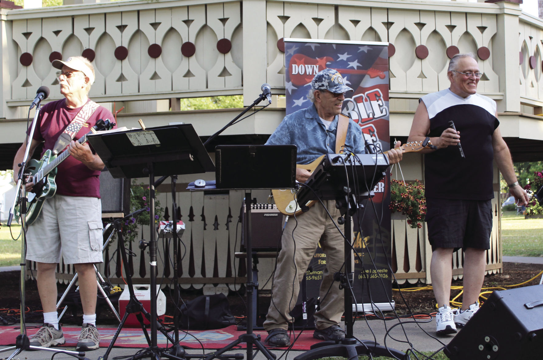 Double Take performs at Muldoon Park